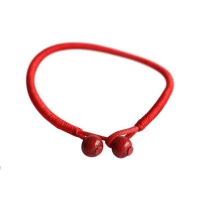 The Lucky Ceramic Red String Bracelets [Set of 2]