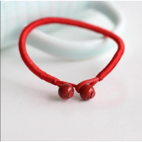 The Lucky Ceramic Red String Bracelets [Set of 2]