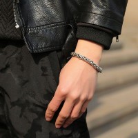 Birds Cage Medium Chain Silver Luxury Bracelet