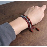 Traditional Antiqued Tibetan Buddhism Bracelet