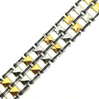 Stainless Steel Punk Chain Bracelet [3 Variants]
