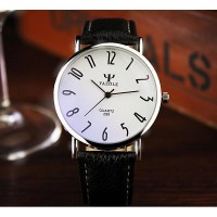 Elegant Business Leather Wristwatch [7 Variants]