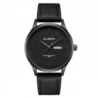 Elegant Minimalist Leather Wristwatch [5 Variants]