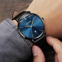 Luxury Slim Leather Business Watch [14 Variants]