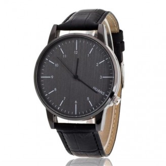 Vogue Casual Leather Band Wristwatch [3 Variants]
