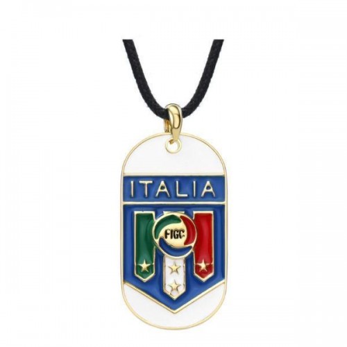 Italy Flag Sports Dog Tag Necklace