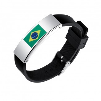 Support Brazil Adjustable Bracelet