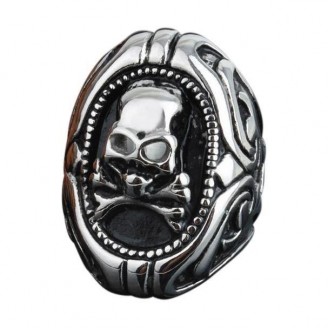 Skull Titanium Thumb Ring