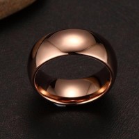 Polished Rose Gold Ring