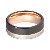 Tricolored Rose Gold Ring