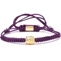 Buddha Charm Braided Macrame Bracelet [5 Variants]