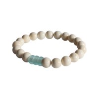 Mother of Pearl Beads Mala Prayer Bracelet