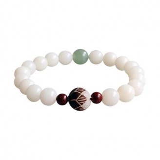 Buddhist Mala Prayer Bodhi Seed Beads Bracelet