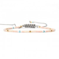 Boho Multicolored Adjustable Seed Bead Bracelet [15 Variants]
