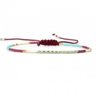 Boho Multicolored Adjustable Seed Bead Bracelet [15 Variants]
