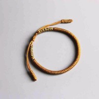 Tibetan Buddhist Handmade Prosperous Knots String Bracelets [4 Variants]