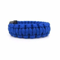 Colorful Survival Whistle Paracord Bracelets [10 Variants]