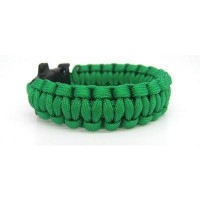 Colorful Survival Whistle Paracord Bracelets [10 Variants]