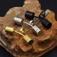 Fitness Dumbbell Charm Necklaces [3 Variants]