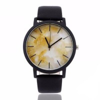 Aurora Marble Deluxe Leather Watch