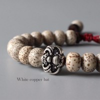 Rondelle Bodhi Seed Mala Prayer Beads Bracelet