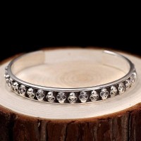 Geronimo's Skull Rare Silver Bracelet