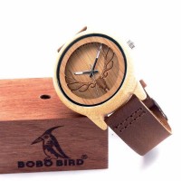 Rain Deer Handmade Bamboo Watch