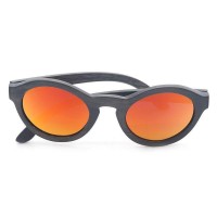 Round Sunny Bamboo Wood Sunglasses [2 Variants]