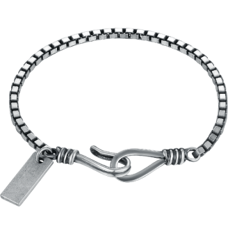 Dainty Briolette Silver Chain Luxury Bracelet