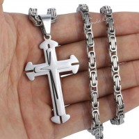 Monarchs Pattee Christian Cross Necklace [3 Variants]