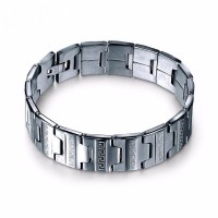 Geometric Steel Plate Bracelet [4 Variant]