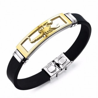 Scorpio Silicone Wristband Bracelet [2 Variants]