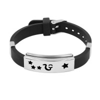 Geometric Zodiac Sign Silicone Bracelets