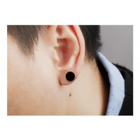 Stainless Steel Double Sided Gothic Stud Earrings [2 Variants]