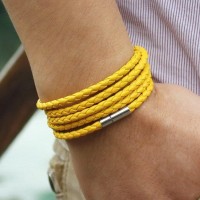 5 Laps Unisex Leather Bracelet [10 Variants]
