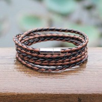 5 Laps Unisex Leather Bracelet [10 Variants]