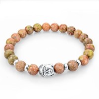 Tibetan Natural Stone Buddha Bracelets [15 Colors]