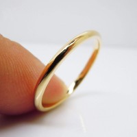 18K Yellow Gold Ring [2mm]
