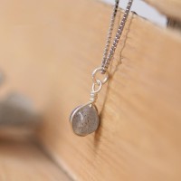 Organic Moonstone Sterling Silver Necklace [5 Variants]