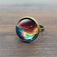 Galaxy Glass Ring [12 Variants]