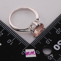 Heart Morganite Ring