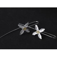 Cuore Mio Candytuft Silver Hook Earrings