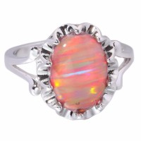 Vintage Fire Opal Ring