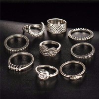 Antique Turkish Boho Rings Place [9 Rings] [Two Variants]