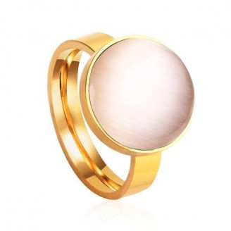 Luxury White Opal Wedding Ring [2 Variants]