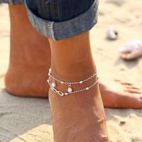 Summer Beach Infinity Charm Anklet [2 Variants]