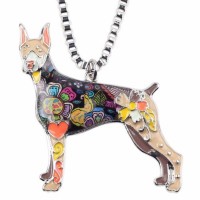 Insightful Doberman Oil Dog Necklaces [6 Variants]