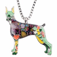 Insightful Doberman Oil Dog Necklaces [6 Variants]