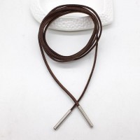 Thin Leather Strap Choker Necklace [16 Variants]