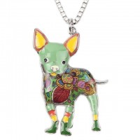 Cutie Chihuahua Oil Dog Necklaces [6 Variants]